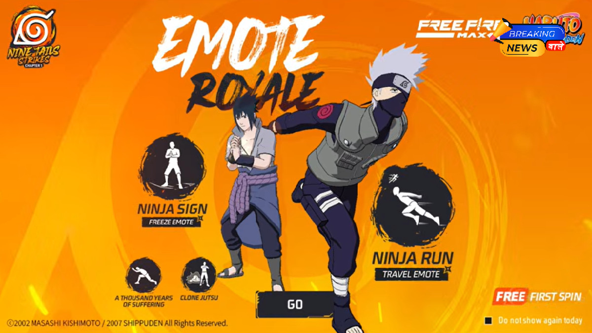 Garena Free Fire Max Redeem codes today
