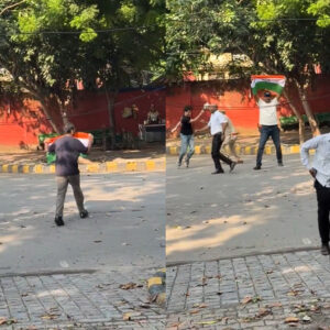 दिल्ली पुलिस ने सौरव दास और आशुतोष रांका को हिरासत में लिया